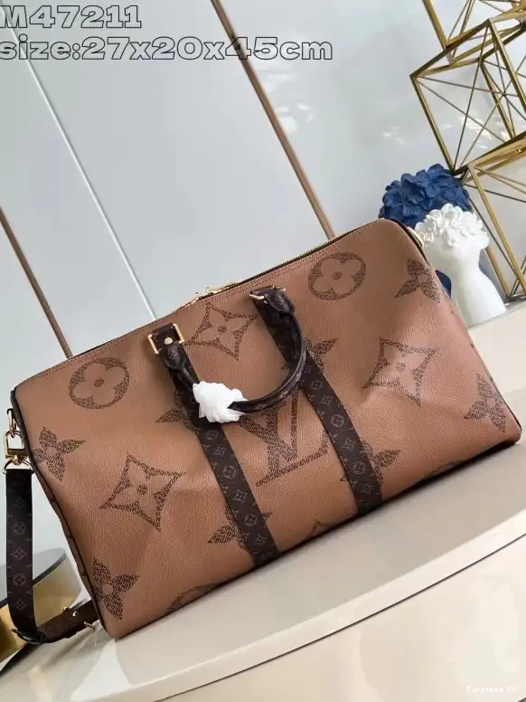 First bag ru VUITTON BANDOULIÈRE LOUIS 45 KEEPALL 0613